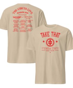 Take That Circus Live 2026 Tour Shirt _ Unisex Fan Concert Tee