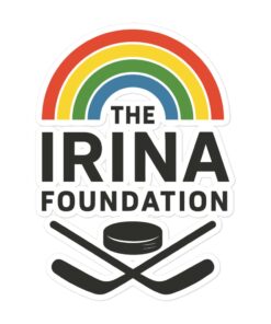 The Irina Foundation Sticker – Heated Rivalry Shane & Ilya