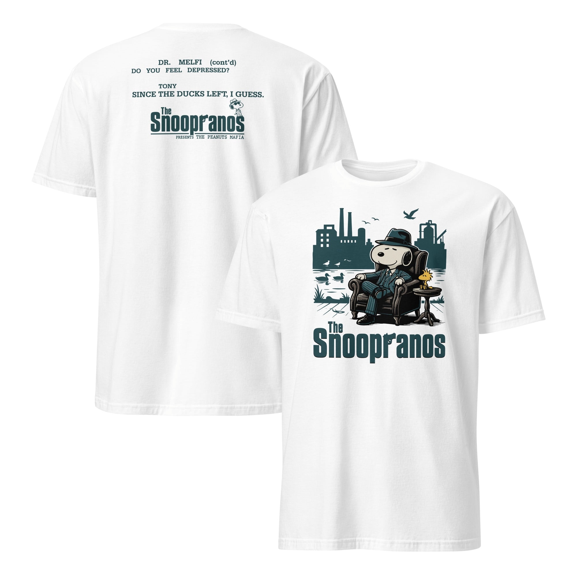 The Snoopranos Peanuts Mafia Parody Shirt Sopranos Mashup Tee The Snoopranos Peanuts Mafia Parody Shirt Sopranos Mashup Tee