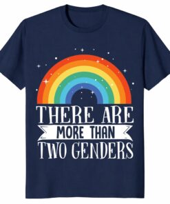 There Are More Than Two Genders Shirt – Rainbow Pride Tee