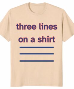 Three Lines On A Shirt England Football Tee Three Lions Fan