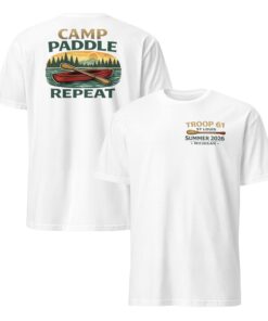 Troop 61 St Louis Summer 2026 Michigan Camp Paddle RepeaUnisex Shirt