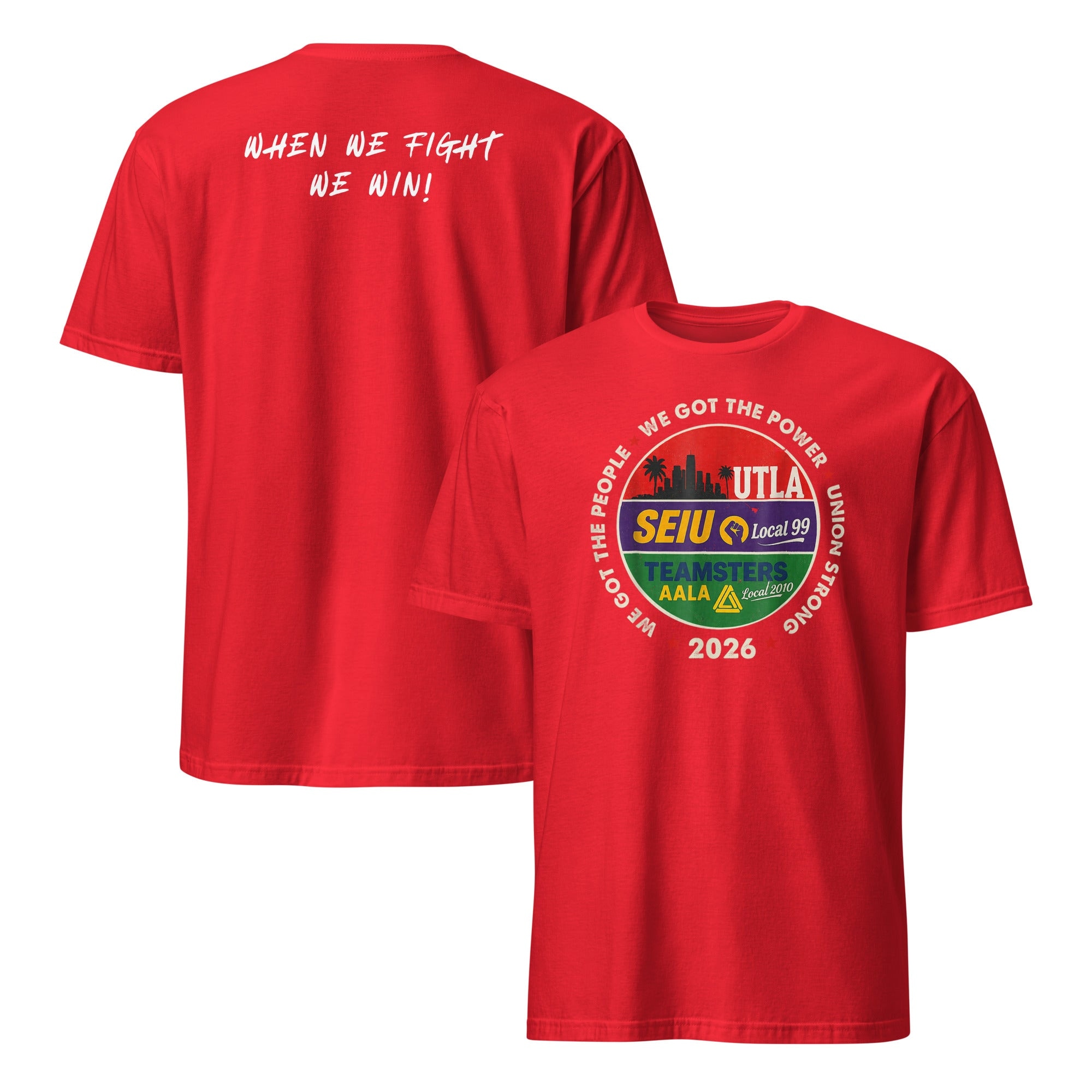 Union Strong 2026 Shirt – UTLA SEIU Teamsters AALA Solidarity Tee Union Strong 2026 Shirt – UTLA SEIU Teamsters AALA Solidarity Tee