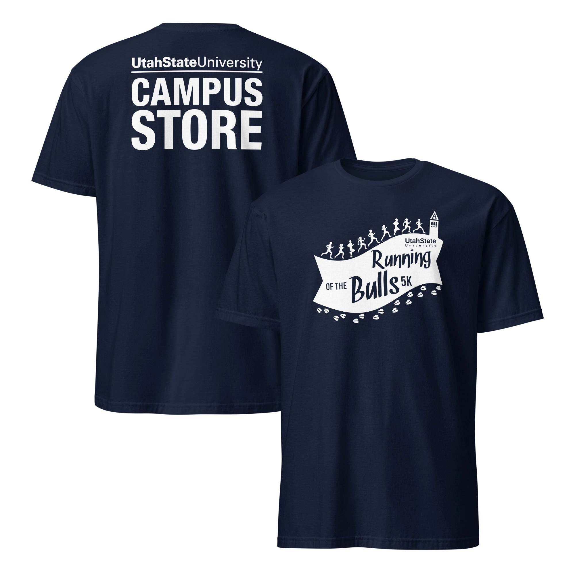 Utah State 5K Shirt _ Running Of The Bulls Tee Utah State 5K Shirt _ Running Of The Bulls Tee