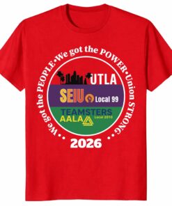 UTLA SEIU AALA Shirt – Union Strong 2026 Solidarity Tee