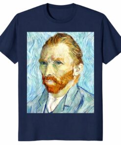 Van Gogh Self Portrait Unisex Shirt – Famous Art Lover Graphic Tee