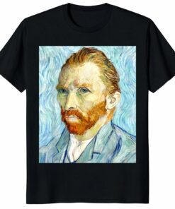 Van Gogh Self Portrait Unisex Shirt – Famous Art Lover Graphic Tee
