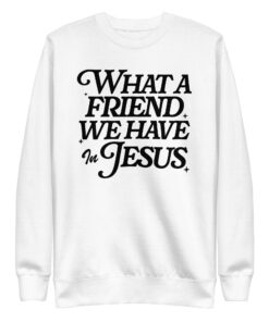 What a Friend We Have in Jesus Shirt – Retro Christian Faith Tee