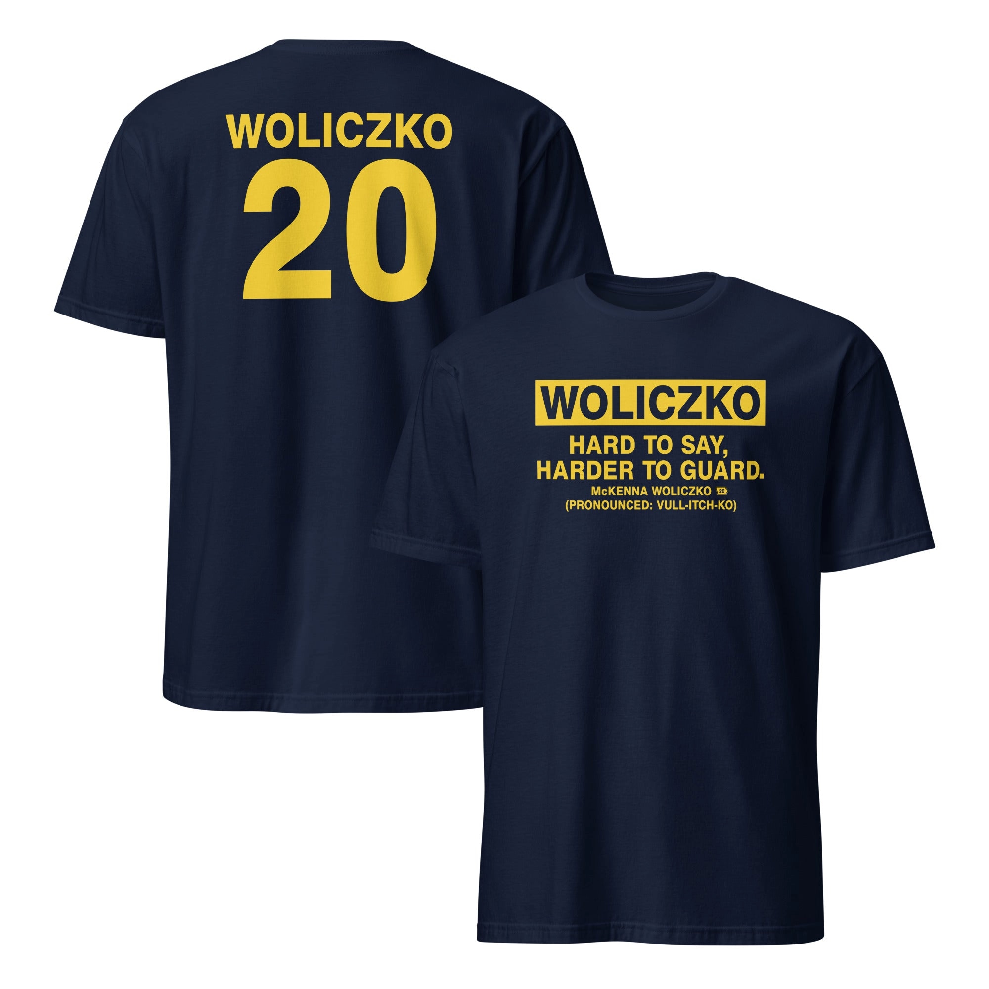 Woliczko Hard To Say Harder To Guard Unisex Shirt Woliczko Hard To Say Harder To Guard Unisex Shirt