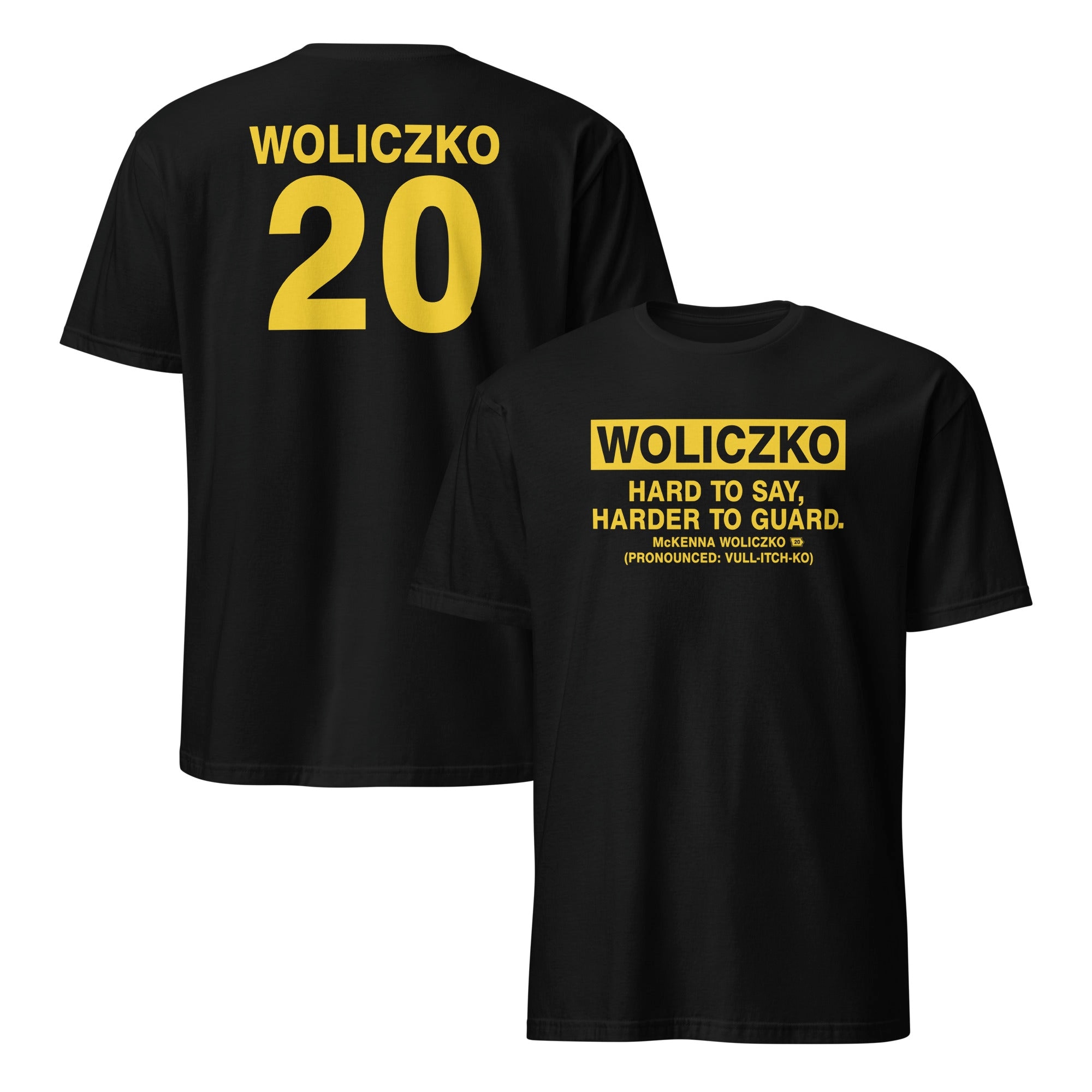 Woliczko Hard To Say Harder To Guard Unisex Shirt Woliczko Hard To Say Harder To Guard Unisex Shirt