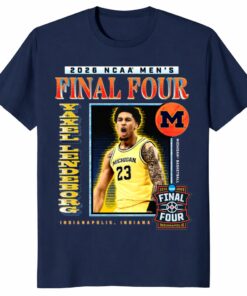 Yaxel Lendeborg Michigan Wolverines Final Four 2026 Shirt