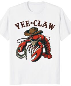 Yee Claw Lobster Shirt – Funny Western Crawfish Cowboy Tee