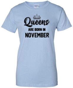 Queens are born in november T-shirt,Tank top & Hoodies