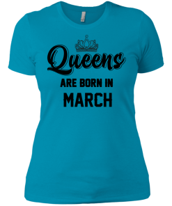 Queens are born in March T-shirt,Tank top & Hoodies