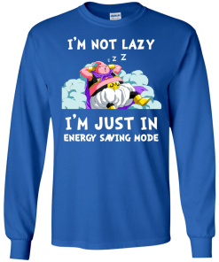 Majin Buu DragonBall Shirts - I am not lazy I am just in energy saving mode T-shirt,Tank top & Hoodies