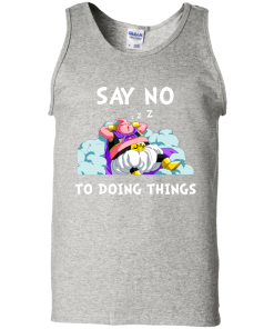 Majin Buu DragonBall Shirts - Say no to doing things T-shirt,Tank top & Hoodies