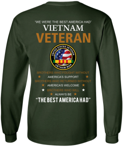 United states veteran vietnam war Shirts - We were best America had Vietnam veteran T-shirt,Tank top & Hoodies