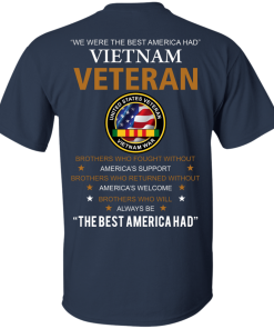 United states veteran vietnam war Shirts - We were best America had Vietnam veteran T-shirt,Tank top & Hoodies