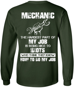 Mechanic shirts - Mechanic,the hardest part of my job T-shirts,Tank top & Hoodies