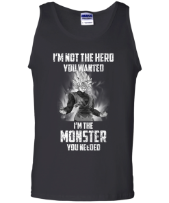 Black Goku DragonBall Shirts - I am not the hero you wanted, I'm the monster you needed T-shirt,Tank top & Hoodies