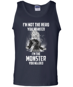 Black Goku DragonBall Shirts - I am not the hero you wanted, I'm the monster you needed T-shirt,Tank top & Hoodies