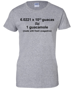 Funny Science Shirts - Made with fresh avagadros T-shirt,tank top & hoodies