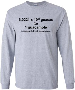 Funny Science Shirts - Made with fresh avagadros T-shirt,tank top & hoodies