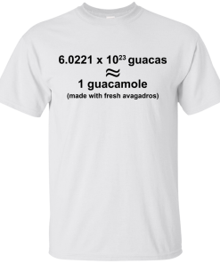 Funny Science Shirts - Made with fresh avagadros T-shirt,tank top & hoodies