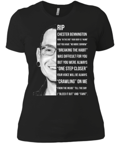 Rip Chester Bennington shirts - Now