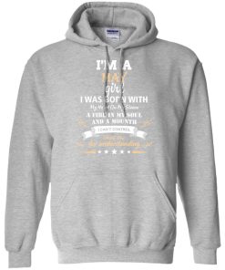 Im a May girl shirts - I was born with my heart on my sleeve a fine in my soul t-shirt,tank,sweater