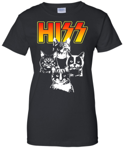 Hiss Kiss Cats Kittens Rock t-shirt,tank,sweater,hoodie,long sleeve