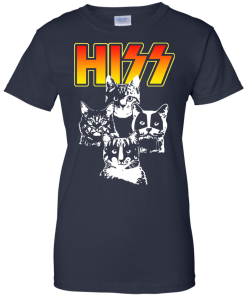 Hiss Kiss Cats Kittens Rock t-shirt,tank,sweater,hoodie,long sleeve
