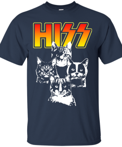 Hiss Kiss Cats Kittens Rock t-shirt,tank,sweater,hoodie,long sleeve