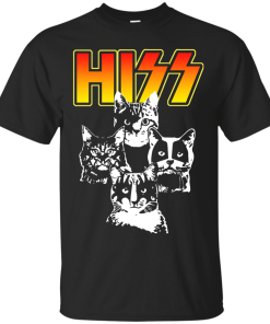 Hiss Kiss Cats Kittens Rock t-shirt,tank,sweater,hoodie,long sleeve