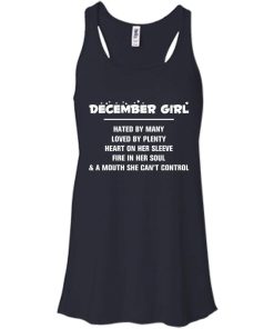 December girl - hated by many - loved by plenty - heart on her sleeve t-shirt,tank,hoodie,sweater