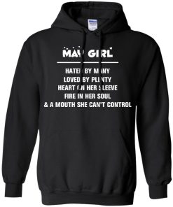 May girl - hated by many - loved by plenty - heart on her sleeve t-shirt,tank,hoodie,sweater
