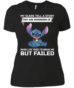 Stitch shirts - My scars tell a story they are reminders of unisex t-shirt, tank, hoodie, sweater
