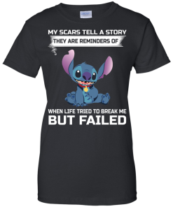 Stitch shirts - My scars tell a story they are reminders of unisex t-shirt, tank, hoodie, sweater