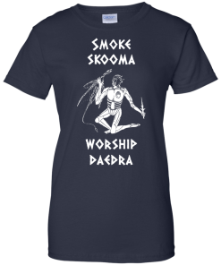 Skyrim - Smoke Skooma Worship Daedra unisex t-shirt, tank, hoodie, sweater