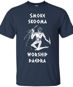 Skyrim - Smoke Skooma Worship Daedra unisex t-shirt, tank, hoodie, sweater