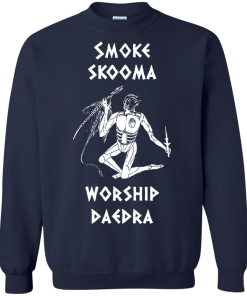Skyrim - Smoke Skooma Worship Daedra unisex t-shirt, tank, hoodie, sweater