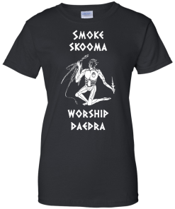 Skyrim - Smoke Skooma Worship Daedra unisex t-shirt, tank, hoodie, sweater