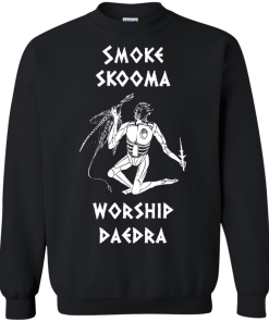 Skyrim - Smoke Skooma Worship Daedra unisex t-shirt, tank, hoodie, sweater