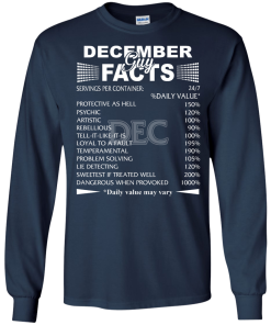 December Guy Facts t-shirt, tank, hoodie, sweater, long stevee