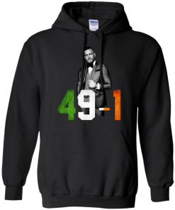 Conor Mcgregor 49-1 unisex t-shirt, tank, hoodie