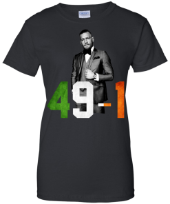 Conor Mcgregor 49-1 unisex t-shirt, tank, hoodie