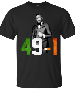 Conor Mcgregor 49-1 unisex t-shirt, tank, hoodie