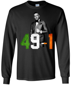 Conor Mcgregor 49-1 unisex t-shirt, tank, hoodie