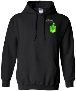 Pickle Rick (pocket) shirts, tank, hoodie