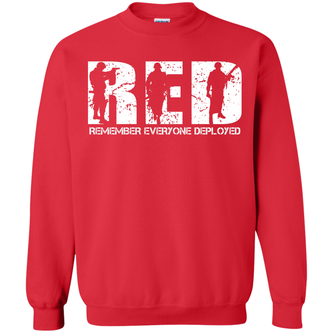 red remember everyone deployed shirt
